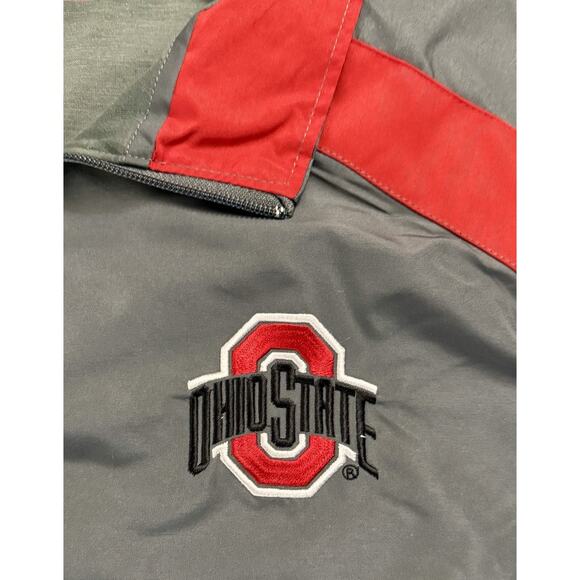 Ohio State Buckeyes Varsity Authentic Apparel Mens Quarter Zip Extra Large EUC - Picture 7 of 11